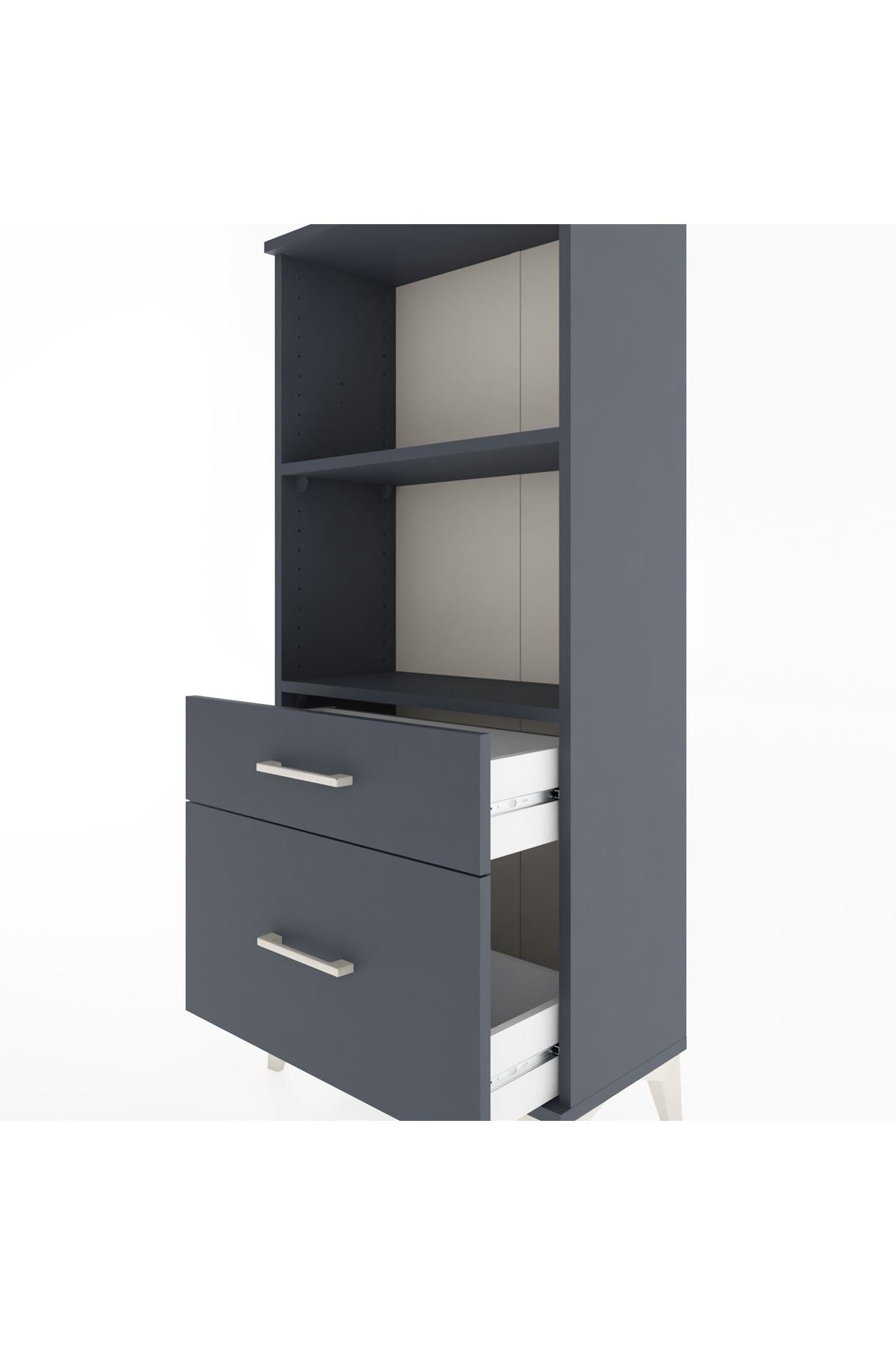 Hyperion Dolap 2 Raflı 2 Çekmeceli 60x44x134 - S50M004V5B