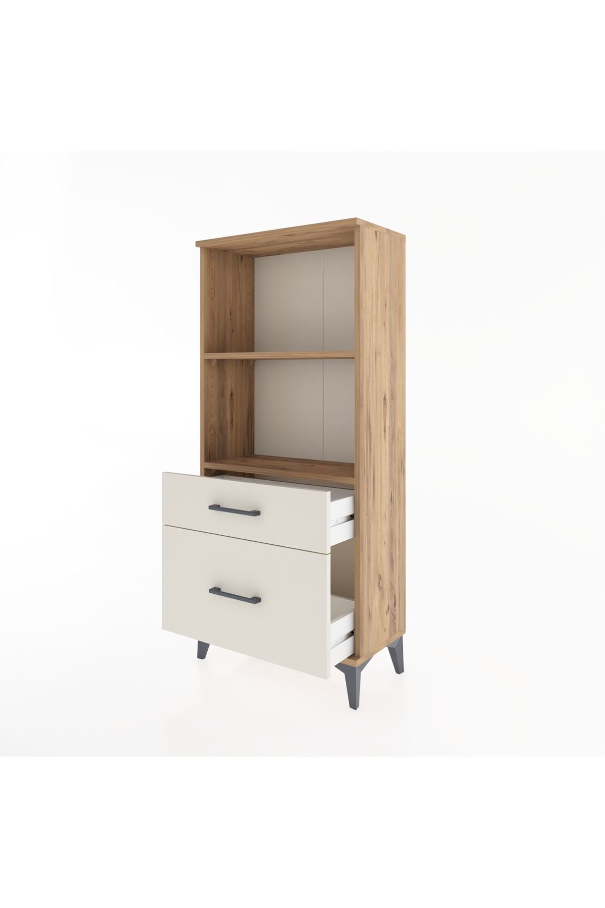 Hyperion Dolap 2 Raflı 2 Çekmeceli 60x44x134 - S50M004V7B
