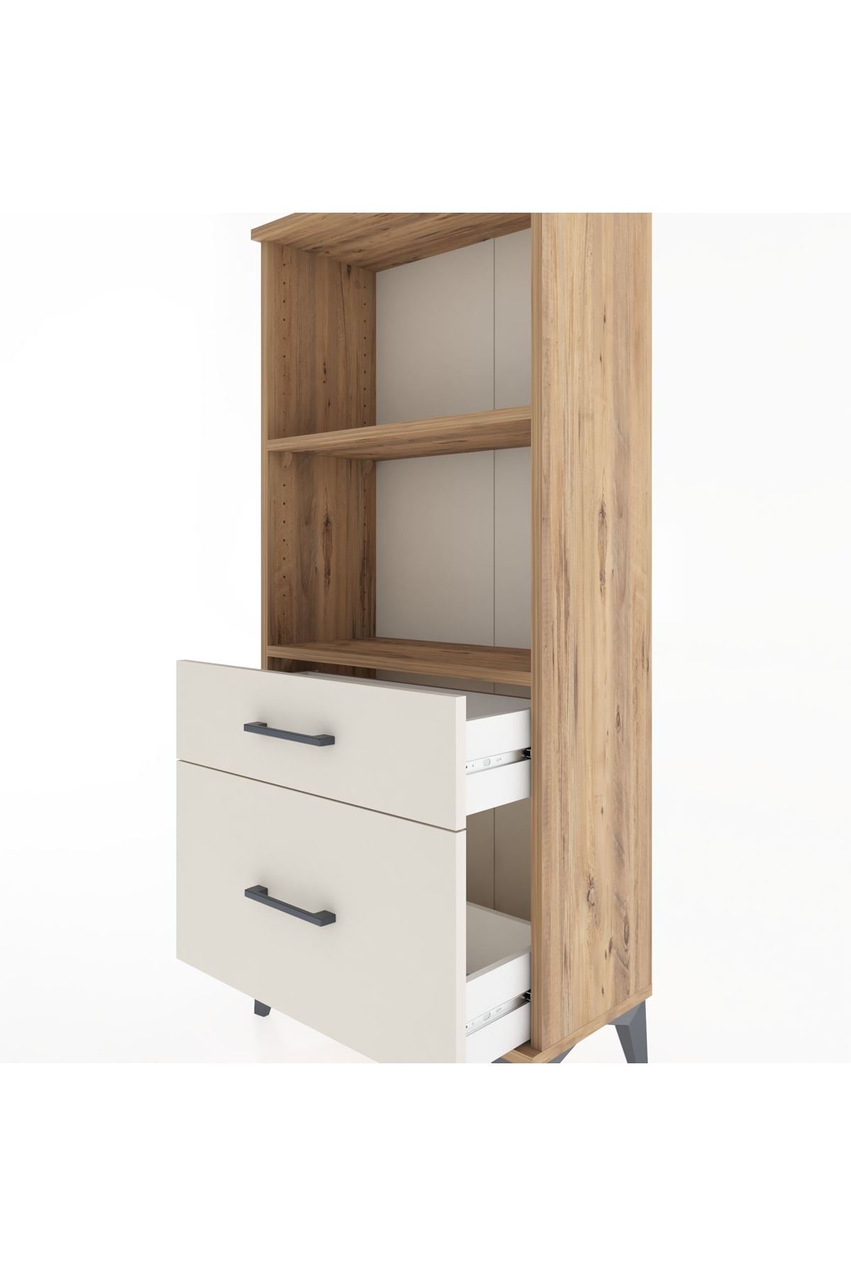 Hyperion Dolap 2 Raflı 2 Çekmeceli 60x44x134 - S50M004V7B
