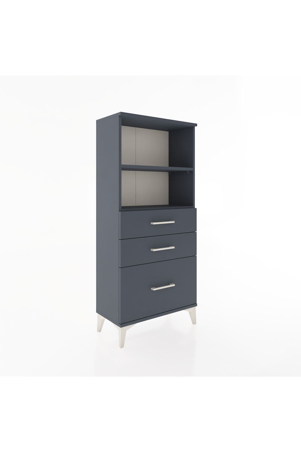 Hyperion Dolap 2 Raflı 3 Çekmeceli 60x44x134 - S50M005V5B