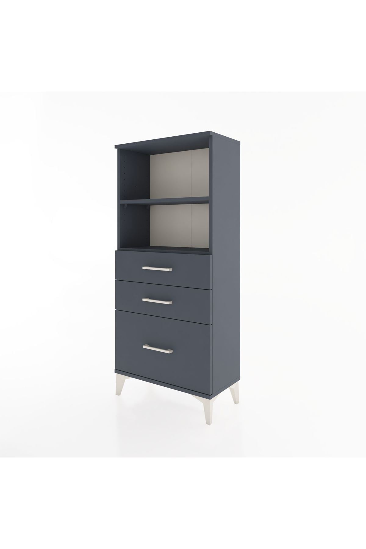Hyperion Dolap 2 Raflı 3 Çekmeceli 60x44x134 - S50M005V5B