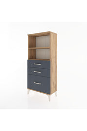Hyperion Dolap 2 Raflı 3 Çekmeceli 60x44x134 - S50M005V8B