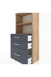 Hyperion Dolap 2 Raflı 3 Çekmeceli 60x44x134 - S50M005V8B