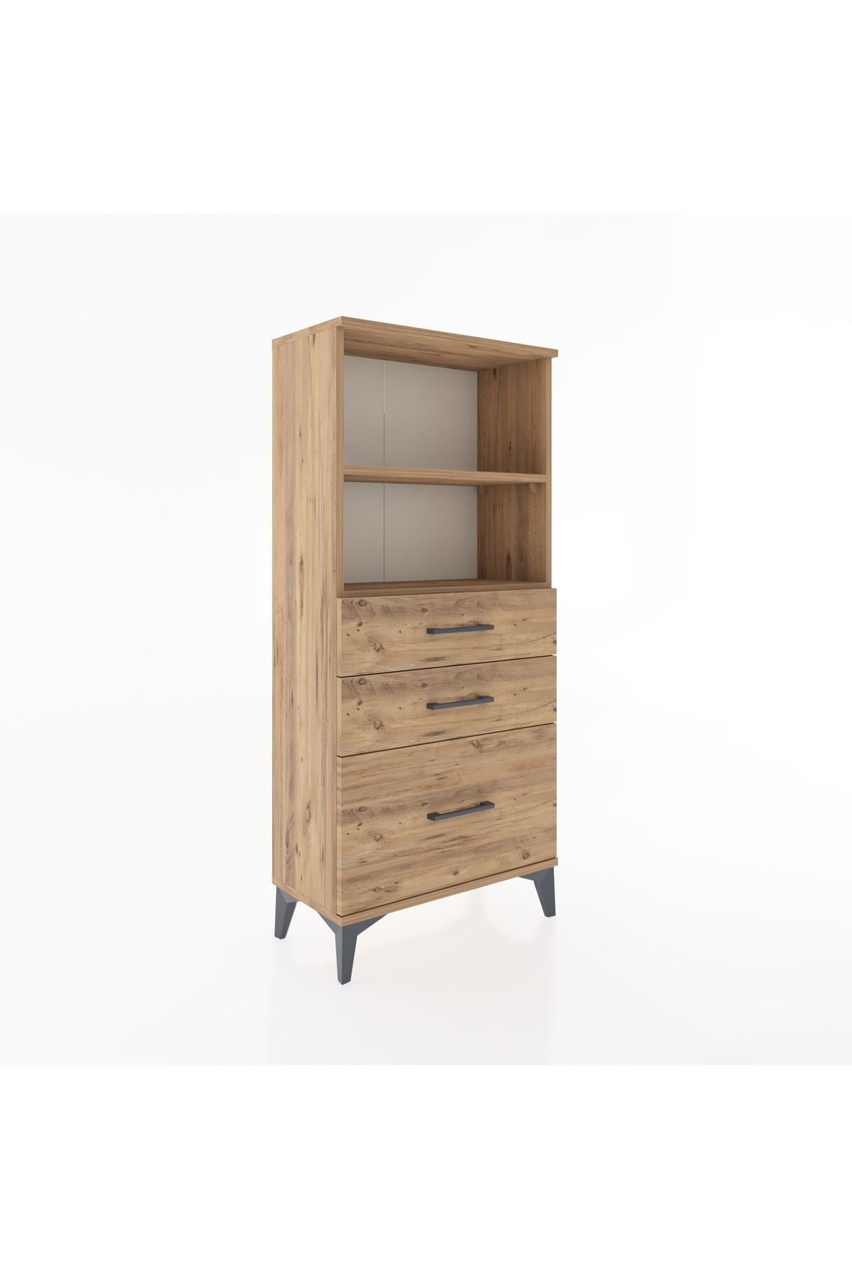 Hyperion Dolap 2 Raflı 3 Çekmeceli 60x44x134 - S50M005V9B
