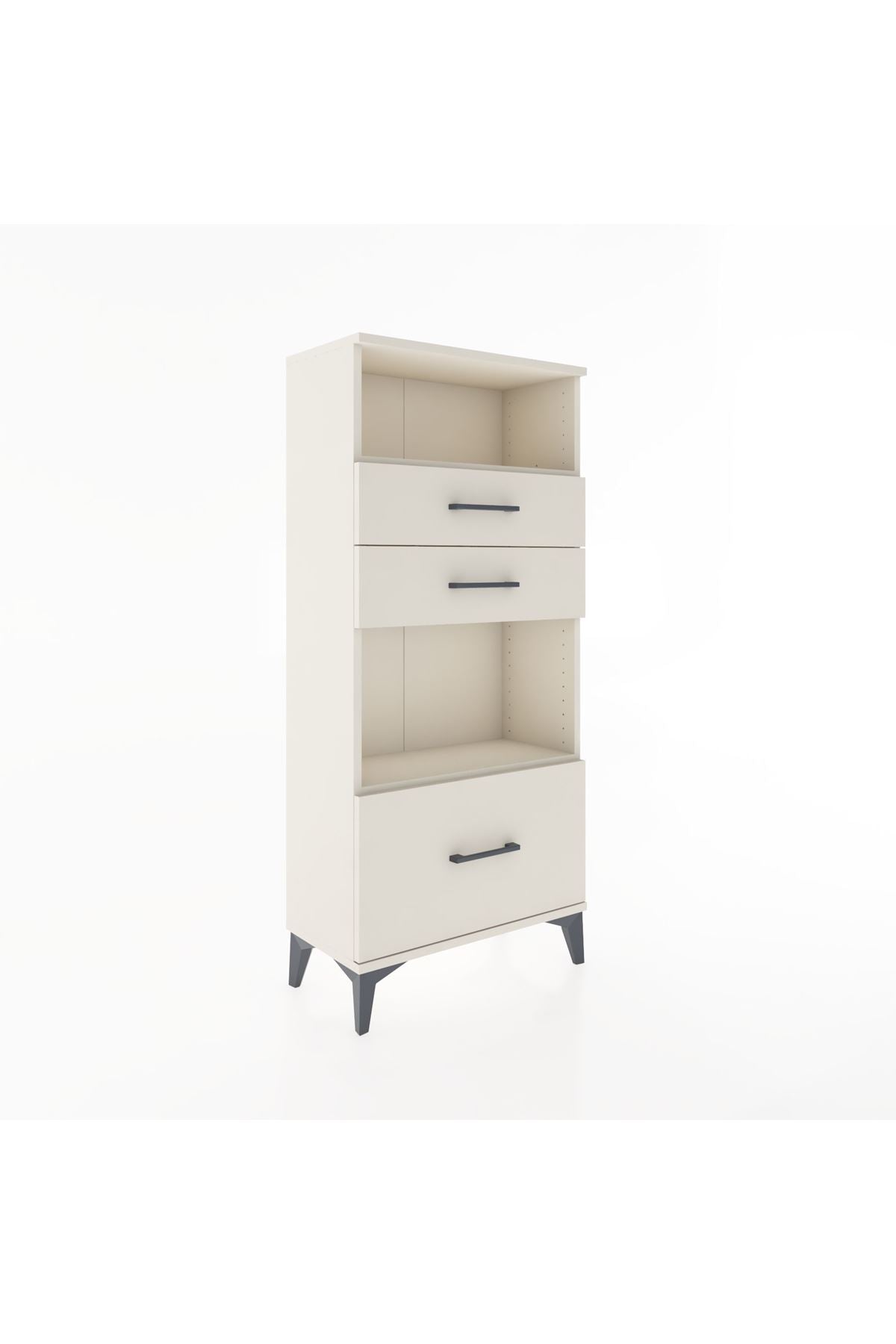 Hyperion Dolap 2 Raflı 3 Çekmeceli 60x44x134 - S50M006V1B