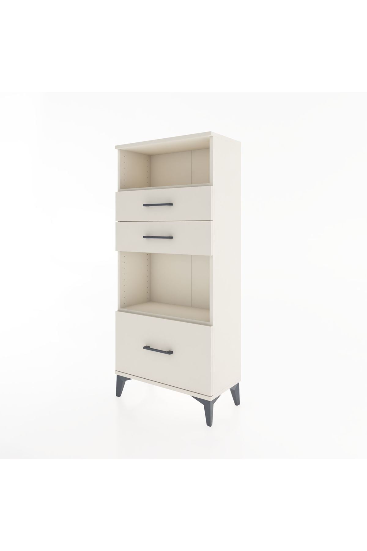 Hyperion Dolap 2 Raflı 3 Çekmeceli 60x44x134 - S50M006V1B