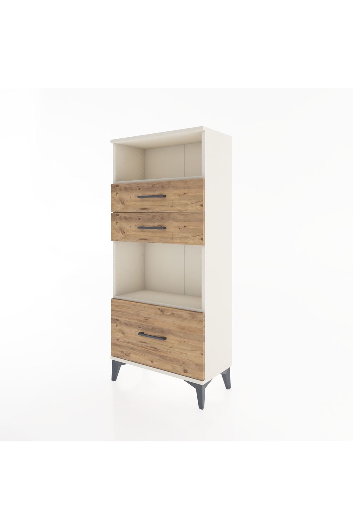 Hyperion Dolap 2 Raflı 3 Çekmeceli 60x44x134 - S50M006V3B