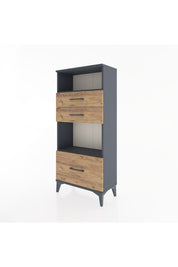 Hyperion Dolap 2 Raflı 3 Çekmeceli 60x44x134 - S50M006V6B