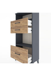 Hyperion Dolap 2 Raflı 3 Çekmeceli 60x44x134 - S50M006V6B