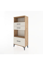 Hyperion Dolap 2 Raflı 3 Çekmeceli 60x44x134 - S50M006V7B