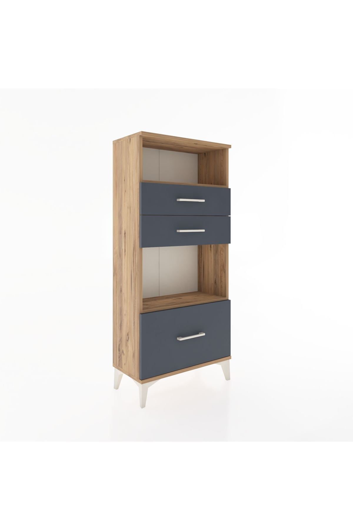 Hyperion Dolap 2 Raflı 3 Çekmeceli 60x44x134 - S50M006V8B