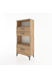 Hyperion Dolap 2 Raflı 3 Çekmeceli 60x44x134 - S50M006V9B