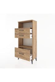 Hyperion Dolap 2 Raflı 3 Çekmeceli 60x44x134 - S50M006V9B