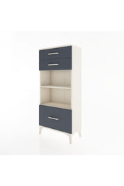Hyperion Dolap 2 Raflı 3 Çekmeceli 60x44x134 - S50M007V2B