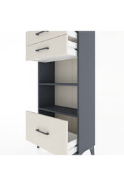 Hyperion Dolap 2 Raflı 3 Çekmeceli 60x44x134 - S50M007V4B