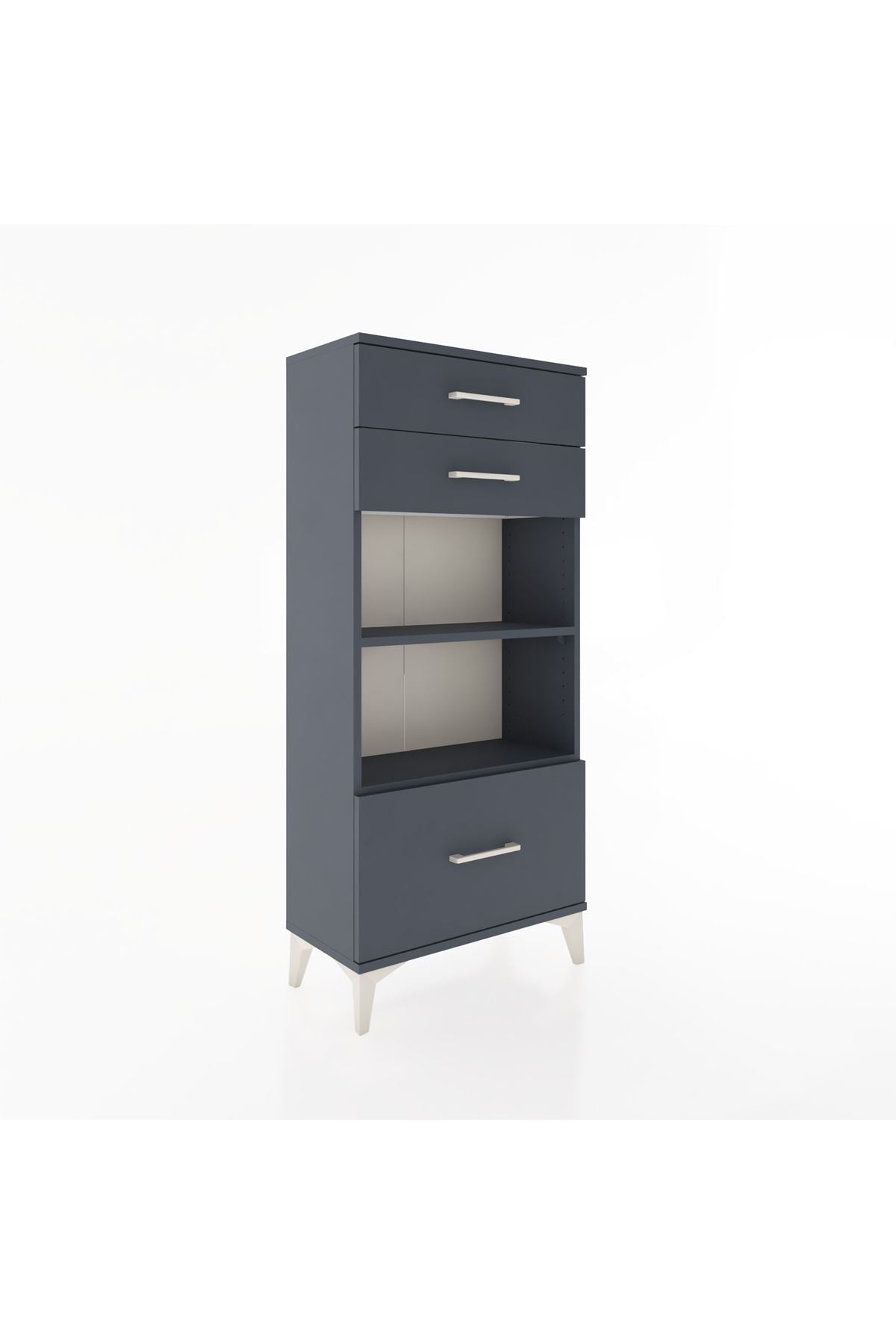 Hyperion Dolap 2 Raflı 3 Çekmeceli 60x44x134 - S50M007V5B