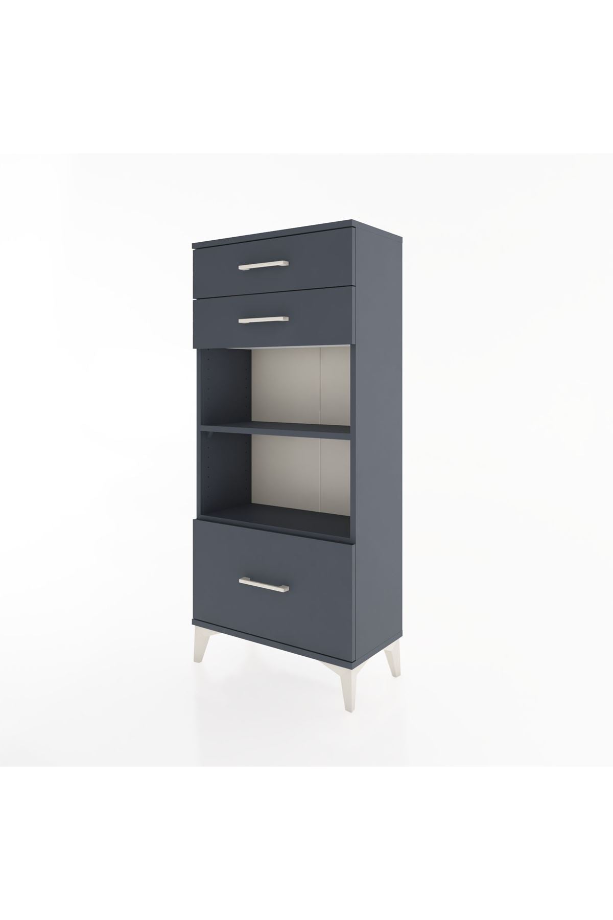 Hyperion Dolap 2 Raflı 3 Çekmeceli 60x44x134 - S50M007V5B