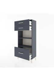 Hyperion Dolap 2 Raflı 3 Çekmeceli 60x44x134 - S50M007V5B