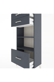 Hyperion Dolap 2 Raflı 3 Çekmeceli 60x44x134 - S50M007V5B