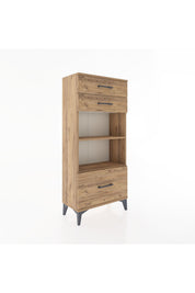 Hyperion Dolap 2 Raflı 3 Çekmeceli 60x44x134 - S50M007V9B