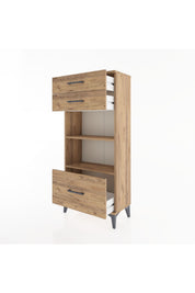 Hyperion Dolap 2 Raflı 3 Çekmeceli 60x44x134 - S50M007V9B
