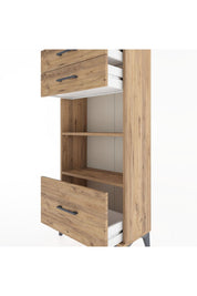 Hyperion Dolap 2 Raflı 3 Çekmeceli 60x44x134 - S50M007V9B