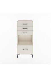 Hyperion Dolap Tek Raflı 4 Çekmeceli 60x44x134 - S50M009V1B