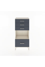 Hyperion Dolap Tek Raflı 4 Çekmeceli 60x44x134 - S50M009V2B