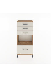 Hyperion Dolap Tek Raflı 4 Çekmeceli 60x44x134 - S50M009V7B