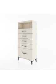 Hyperion Dolap Tek Raflı 5 Çekmeceli 60x44x134 - S50M010V1B