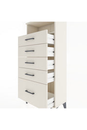 Hyperion Dolap Tek Raflı 5 Çekmeceli 60x44x134 - S50M010V1B