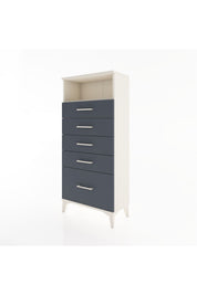 Hyperion Dolap Tek Raflı 5 Çekmeceli 60x44x134 - S50M010V2B