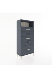 Hyperion Dolap Tek Raflı 5 Çekmeceli 60x44x134 - S50M010V5B