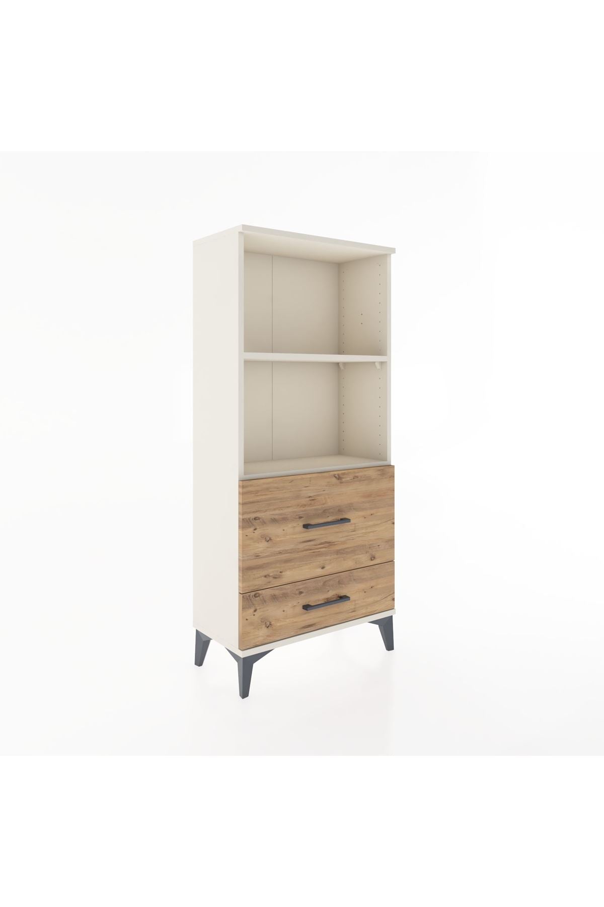 Hyperion Dolap 2 Raflı 2 Çekmeceli 60x44x134 - S50M012V3B