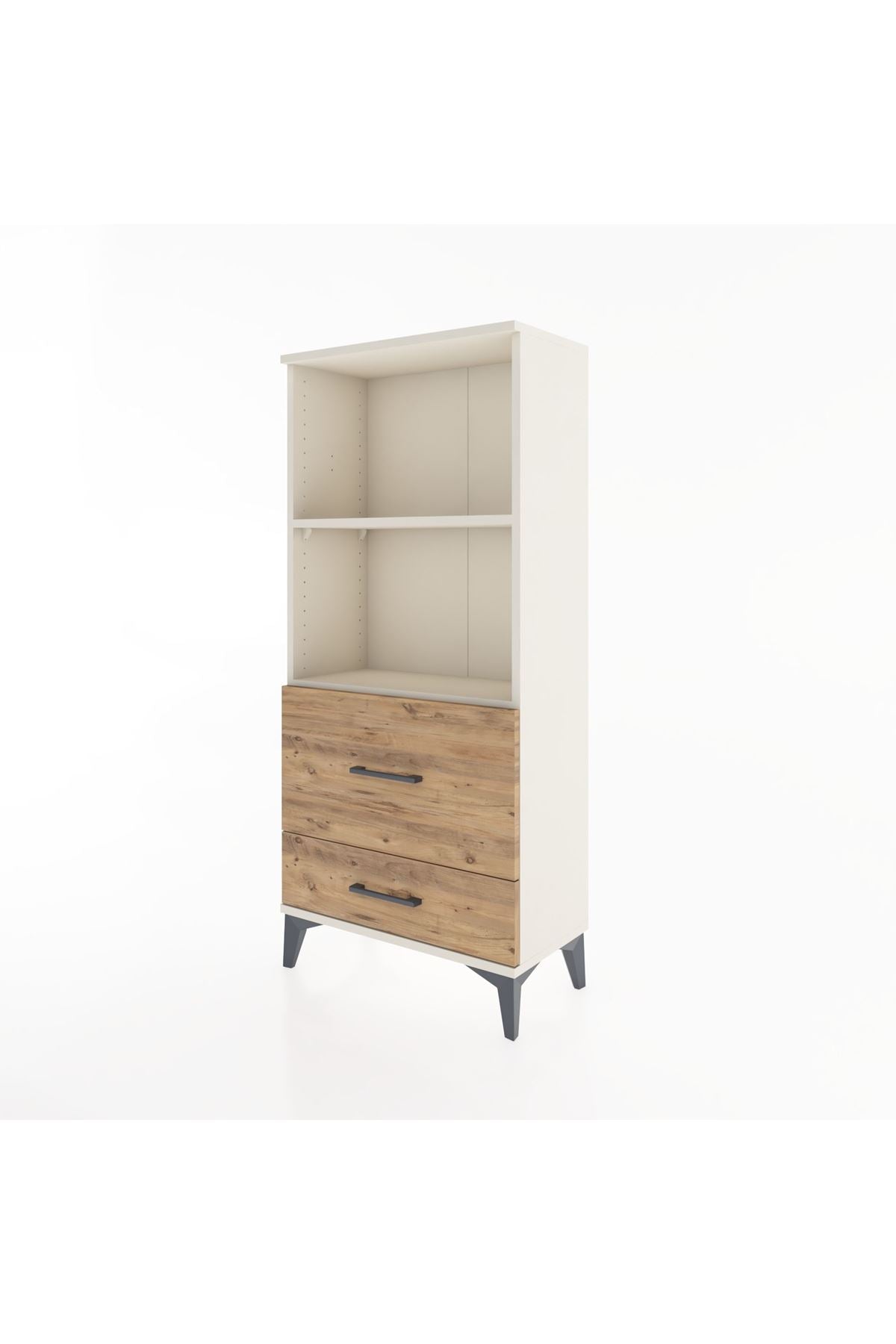 Hyperion Dolap 2 Raflı 2 Çekmeceli 60x44x134 - S50M012V3B