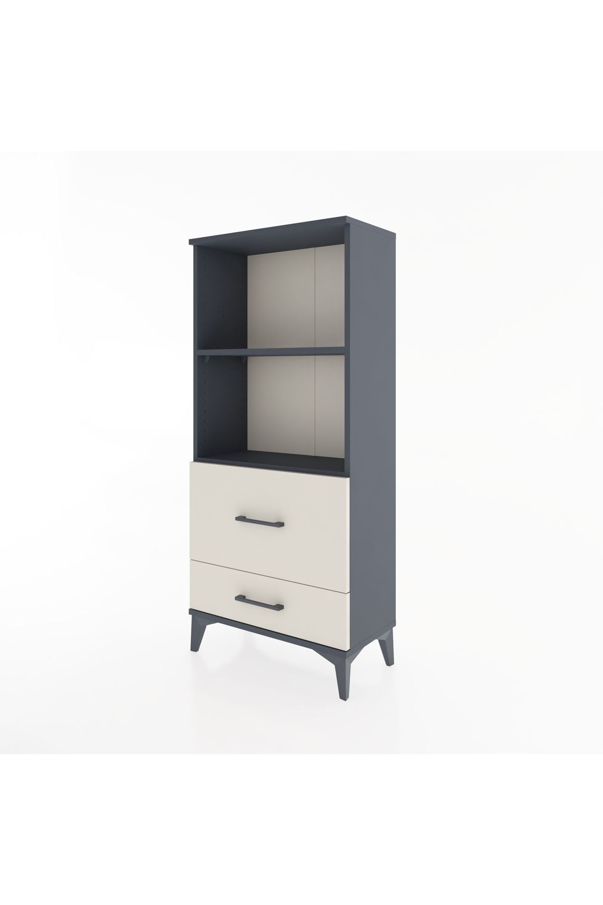 Hyperion Dolap 2 Raflı 2 Çekmeceli 60x44x134 - S50M012V4B