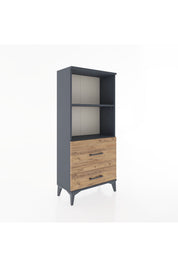 Hyperion Dolap 2 Raflı 2 Çekmeceli 60x44x134 - S50M012V6B