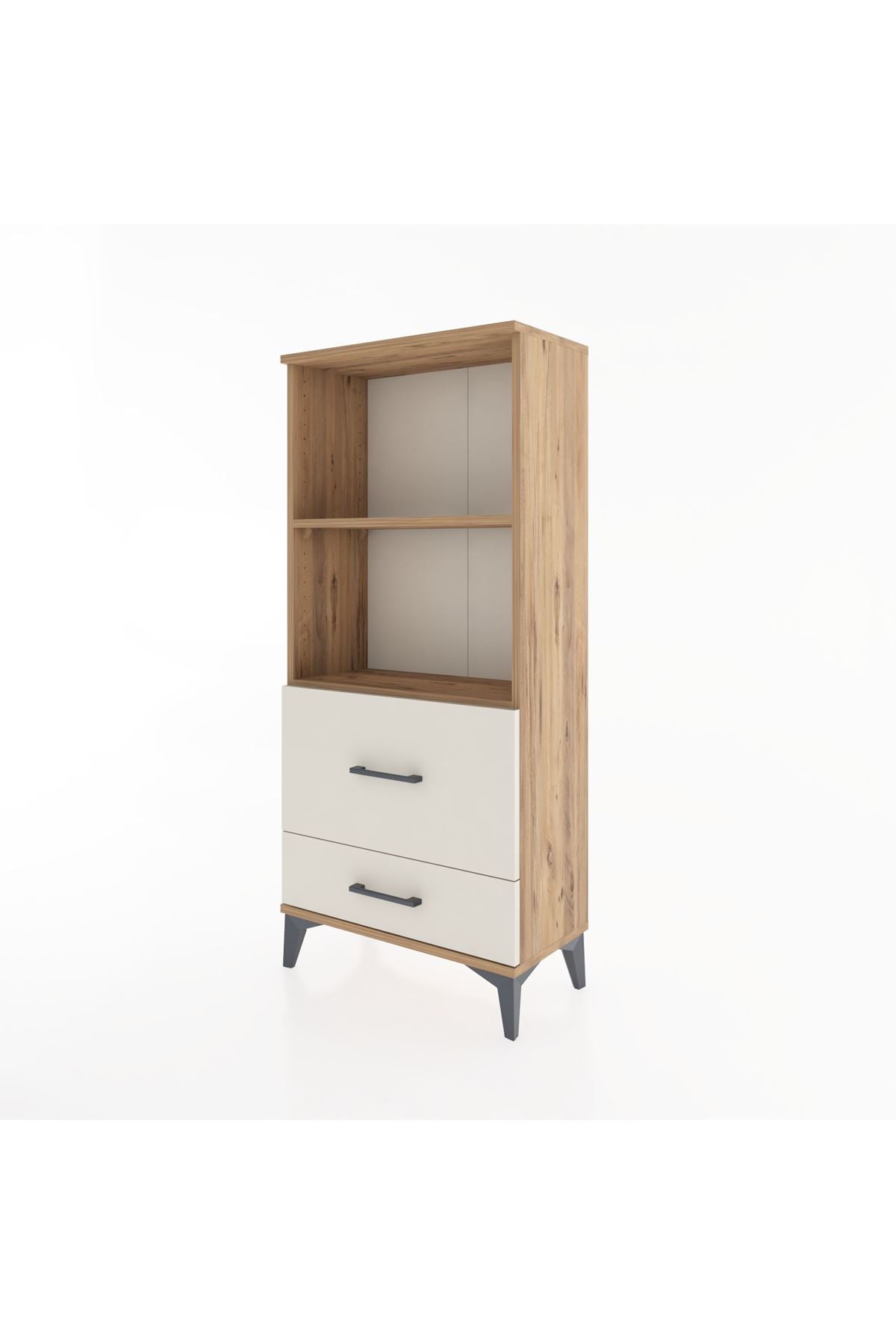 Hyperion Dolap 2 Raflı 2 Çekmeceli 60x44x134 - S50M012V7B