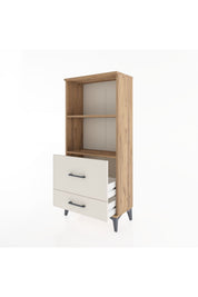 Hyperion Dolap 2 Raflı 2 Çekmeceli 60x44x134 - S50M012V7B