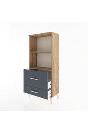 Hyperion Dolap 2 Raflı 2 Çekmeceli 60x44x134 - S50M012V8B