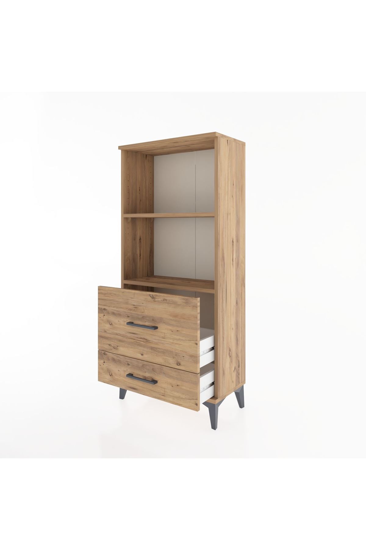 Hyperion Dolap 2 Raflı 2 Çekmeceli 60x44x134 - S50M012V9B