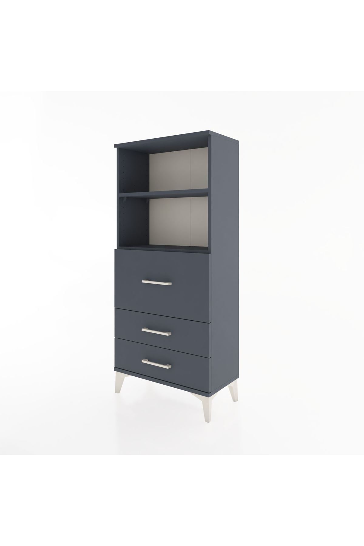 Hyperion Dolap 2 Raflı 3 Çekmeceli 60x44x134 - S50M013V5B