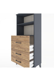 Hyperion Dolap 2 Raflı 3 Çekmeceli 60x44x134 - S50M013V6B