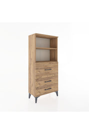Hyperion Dolap 2 Raflı 3 Çekmeceli 60x44x134 - S50M013V9B