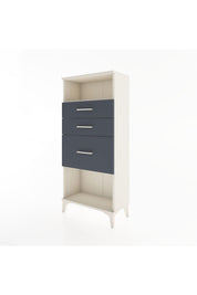 Hyperion Dolap Tek Raflı 3 Çekmeceli 60x44x134 - S50M014V2B