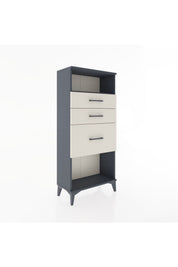 Hyperion Dolap Tek Raflı 3 Çekmeceli 60x44x134 - S50M014V4B