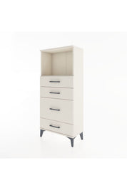 Hyperion Dolap Tek Raflı 4 Çekmeceli 60x44x134 - S50M017V1B