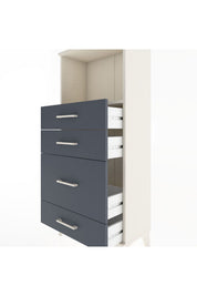 Hyperion Dolap Tek Raflı 4 Çekmeceli 60x44x134 - S50M017V2B
