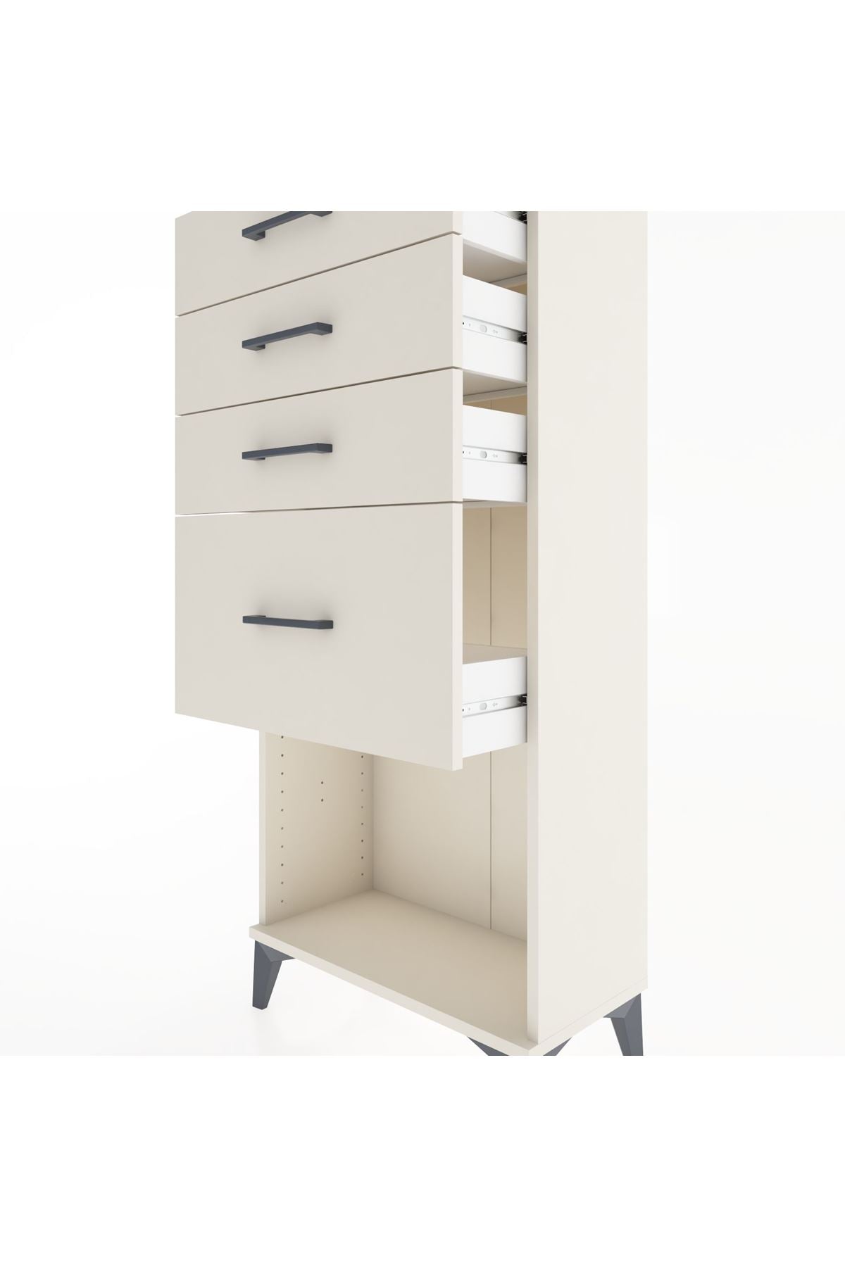 Hyperion Dolap 4 Çekmeceli 60x44x134 - S50M018V1B