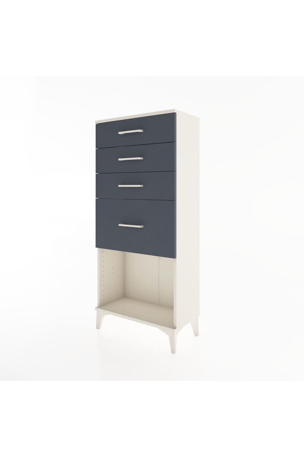 Hyperion Dolap 4 Çekmeceli 60x44x134 - S50M018V2B